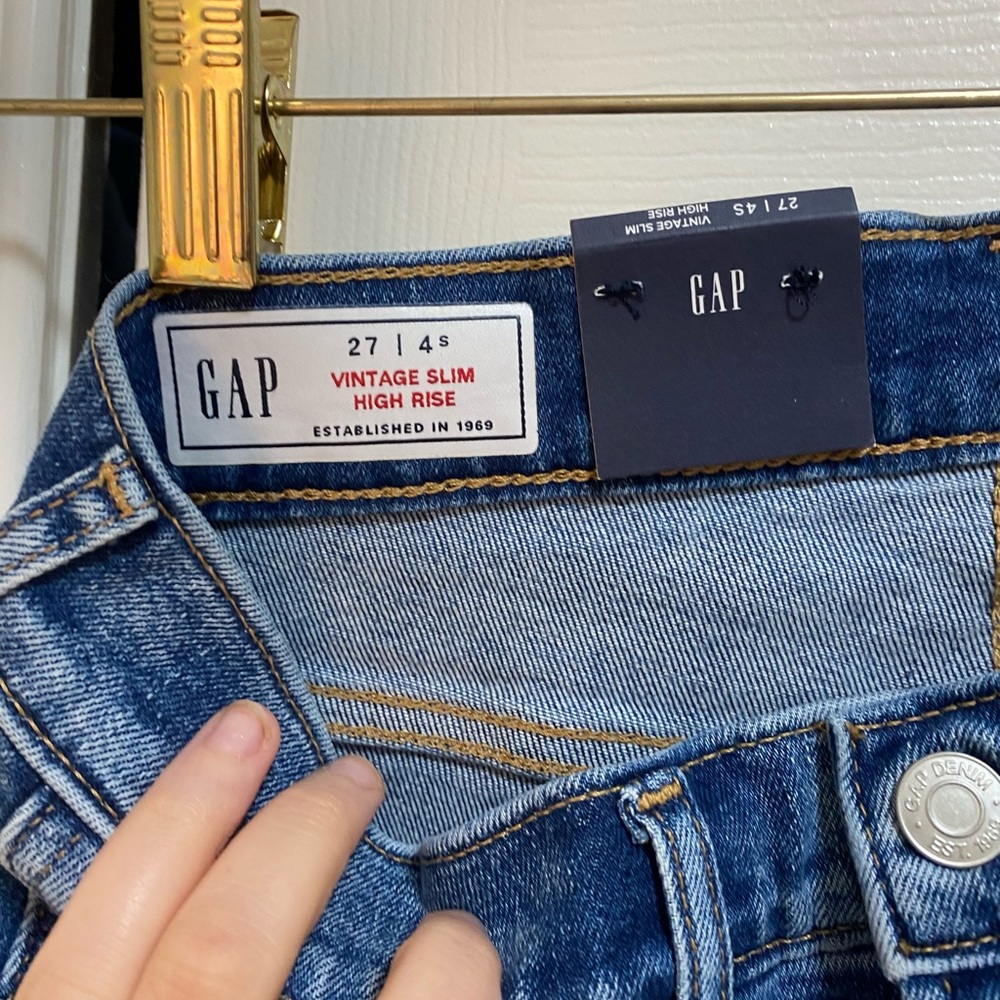 GAP vintage Slim high rise jeans